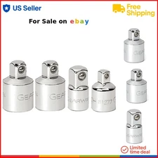 Drive Adapter Set 4 Pc Alloy Steel Polished Universal for Ratchets Sockets