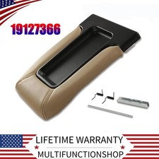 Fit For 1999-07 Chevy Silverado 19127366 Lid Armrest Latch Center Console Beige