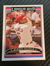 2006 Topps - League MVP Award Winner Albert Pujols #263 St Louis Cardinals 