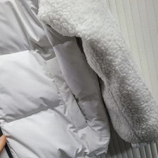 Nepal White Puffer Jacket Women s Size 100 Lightly Used