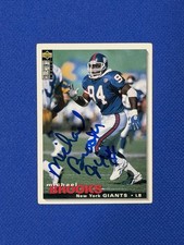 MICHAEL BROOKS Signed Autograph 1995 Upper Deck Collector's Choice auto #319 PP