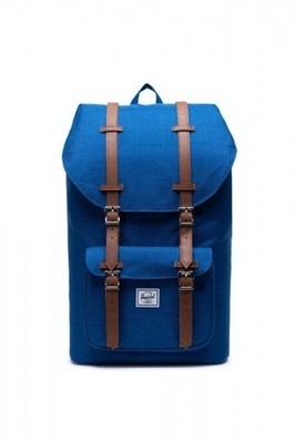 HERSCHEL - LITTLE AMERICA MID VOLUME BACKPACK - Monaco Blue Crosshatch