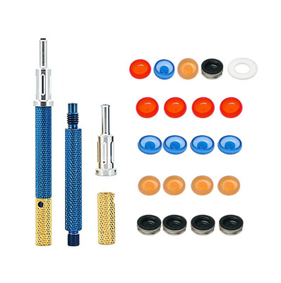 5pcs Dental Implant Locator Retention Caps Core Tool Kit Universal Locator - NEW