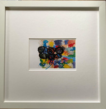 GEORG BASELITZ Bildacht HANDSIGNIERT, KPK, Rahmen, signed GESCHENK