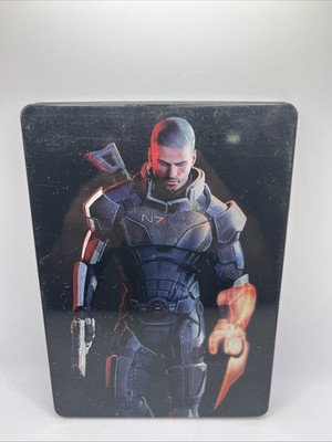 Mass Effect 3: N7 Collectors Ed Steelbook (PlayStation 3 PS3) CASE AND DISC ONLY