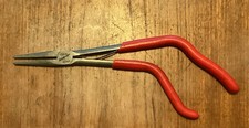 Snap-On Tools USA 912AEP 11" Pistol Red Comfort Grip Needle Nose Pliers New