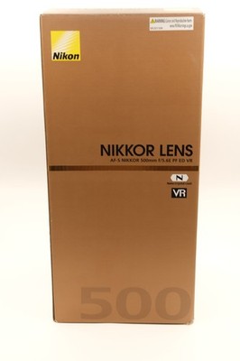 Nikon AF-S NIKKOR 500mm f/5.6E PF ED VR Telephoto Camera Lens