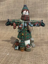 Lang and Wise Snowman "All Dressed Up" w/Box, Classic Santa, Sue Dreamer, 1st Ed