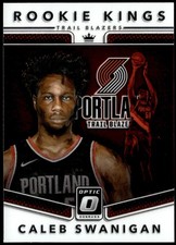 2017-18 Donruss Optic #15 Caleb Swanigan Rookie Kings E1