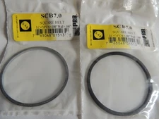 New 2 PRB SCB7.0 Square Cut Belts for VCR Cassette CD/DVD Drive