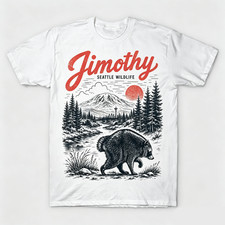 Jimothy Seattle Raccoon Round King Vintage PN...