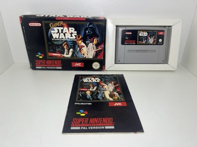 Super Star Wars Snes Spiel OVP Guter Zustand komplett