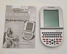 New York Times Electronic Handheld Crossword Puzzle Game by Excalibur NY10-1 
