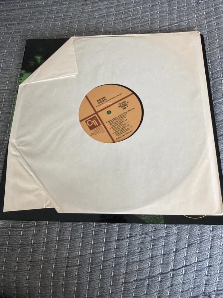  DEODATO PRELUDE CTI US VINYL LP JAZZ FUNK BILLY COBHAM EX 6021 COPY 2001 THEME - Image 4 of 4