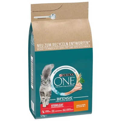 PURINA ONE SterilCat Huhn Trockenfutter 5,7 kg