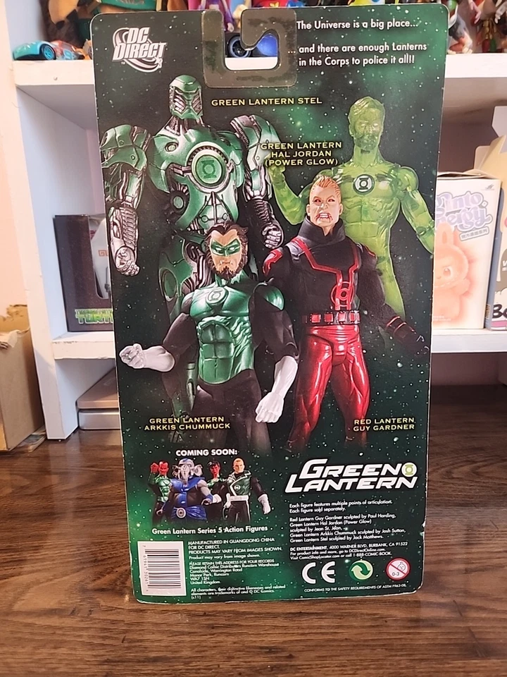 "Figura de acción Green Lantern Stel 7"" DC Comics Direct Toys serie 4 = sellada" Foto 2 de 3