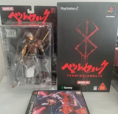 Guts PS2 Berserk Millennium Falcon Branded Box Japanese Game Limited Figure