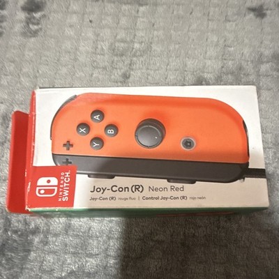 Nintendo Joy-Con (R) Right Wireless Controller Neon Red Motion Controls + NFC