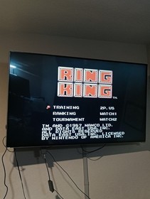 Ring King - Classic NES -  Nintendo Game - Cleaned & Tested