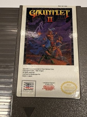 Gauntlet II (Nintendo Entertainment System, 1990) NES Authentic & Tested