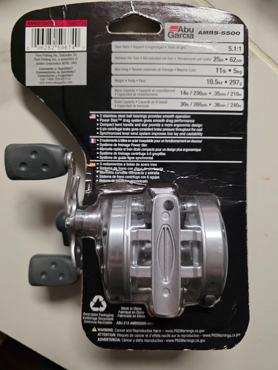 Jeu De Roulements VXB Pour ABU Garcia Ultracast UC5500 C3 – Neuf