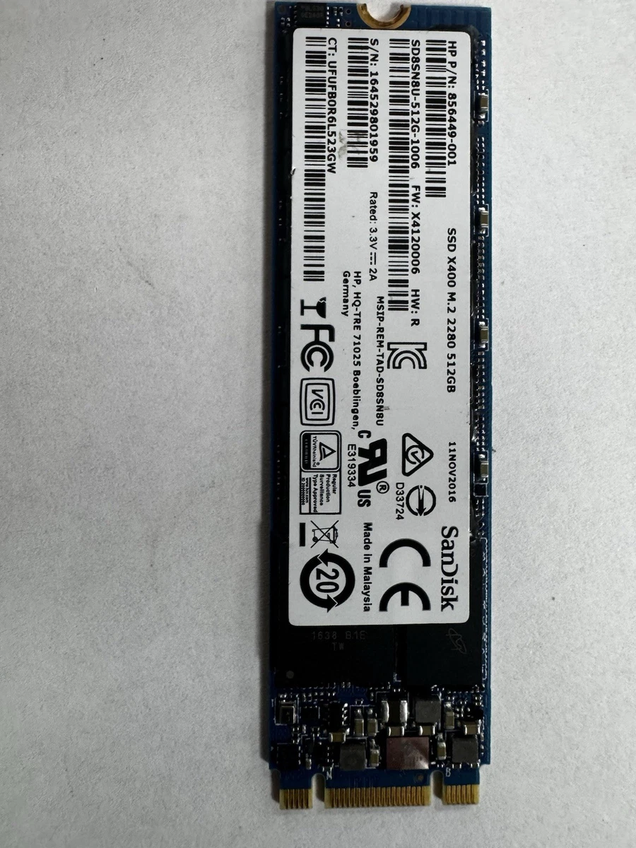 SanDisk M.2 Interface 512 GB Solid State Drives for sale | eBay