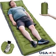 Thick Inflatable Camping Air Mattress Portable Leak Proof Sleeping Pad New