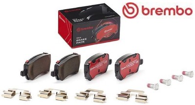 Brembo P24078X Bremsbelagsatz für Scheibenbremse Bremsbelagsatz 