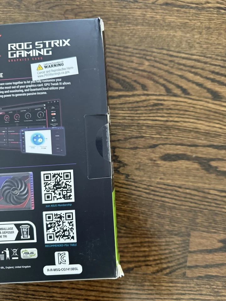 ASUS ROG Strix GeForce RTX 4070 Super OC Edition 12GB New Sealed - Image 4 of 4