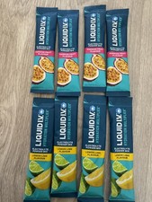 8x Liquid IV Electrolyte Sachets 4x Lemon Lime 4x Passionfruit