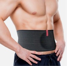 Umbilical Hernia Belt - Abdominal Support Binder with Compression Pad - Unisex