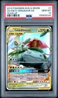 2019 POKEMON SUN & MOON TEAM UP #1 CELEBI & VENUSAUR GX PSA 10