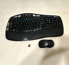   Logitech K350 Comfort Wave Wireless Keyboard with dongle - TESTED  