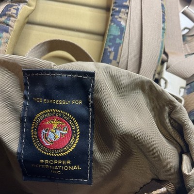 USMC ILBE Main Pack 75L MARPAT Woodland Backpack Arc'teryx Design