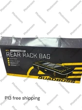 NEW QUADBOSS REAR RACK BAG BLACK 40x18x8” free shipping