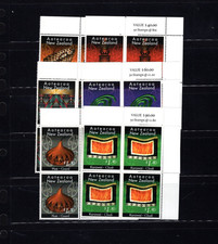 New Zealand 1329-34 Maori Crafts Corner Blocks 4 1996 MNH Complete Set LG