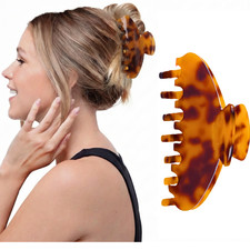 Claw Clip 4 3.5 Durable Acetate Hair Claw Large Black Friday Deal