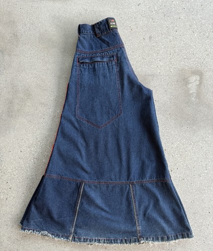 VINTAGE KIKWEAR JEANS JUST SAY GLOW 69’ OPENING JNCO BAGGY RAVE GLOWSTICK Y2K - Picture 3 of 9