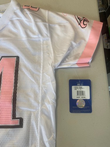 TERRELL OWENS #81 PHILADELPHIA EAGLES GIRLS WHITE/PINK REPLICA NFL JSY FREE SHIP - Picture 8 of 12