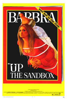 UP THE SANDBOX Movie POSTER 27x40 Barbra Streisand David Selby Jane Hoffman