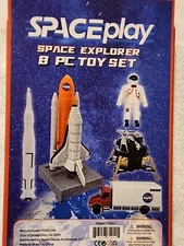 SPACE EXPLORER 8PC TOY SET