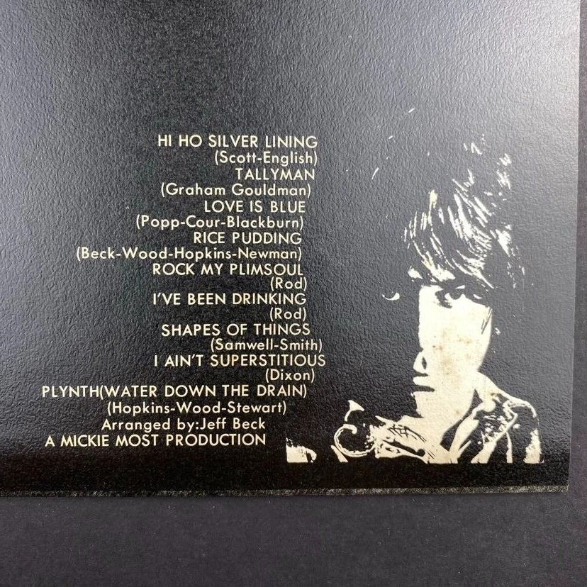 Jeff Beck The Best Of JAPAN Import Classic Rock ERS-40051 vinyl record LP NM M- - Image 4 of 4