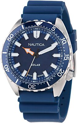 Nautical men’s watch like new barely used. Amazon.com: Nautica NCT Blue SAIL Stainless Steel Bracelet  main image 4