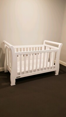 tasman eco sleigh cot