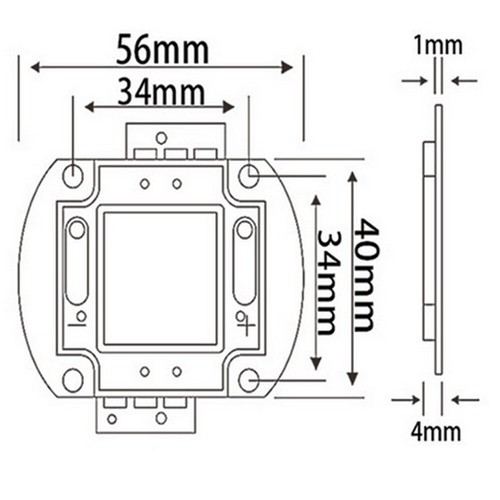 UV Ultraviolett 365nm High Power LED 10W 20W 30W 50W 100W 200W 300W 500W Licht - Bild 21 von 29