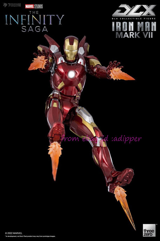 THREEZERO DLX アイアンマン マーク7 Marvel Studios: The Infinity SagaDLX Iron Man Mark 7