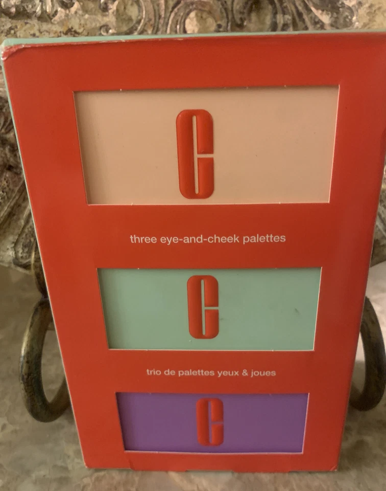 Clinique Three Eye-and-cheek Palettes Gift Set Of 3 Palettes Brand New- Sealed - Image 2 of 4