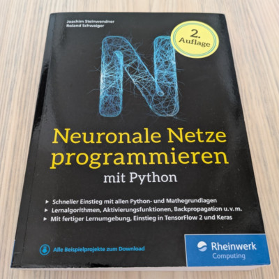 Neuronale Netze programmieren mit Python, Buch | Rheinwerk Verlag (2020)