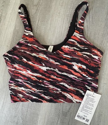 Lululemon lunar new year 2022 NWT Lululemon Lunar New Year Align Crop Tank Top - Tiger Tide Smoky Red