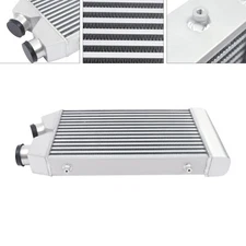 2.5"inch Aluminum Intercooler Front Mount Inlet & Outlet Same One Side Universal